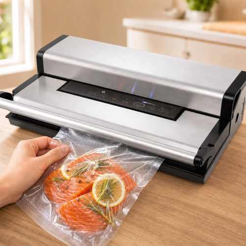 Machine Sous Vide Alimentaire Compacte avec Sacs