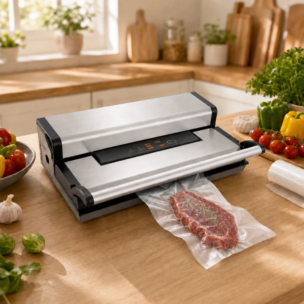 Machine Sous Vide Alimentaire Compacte avec Sacs
