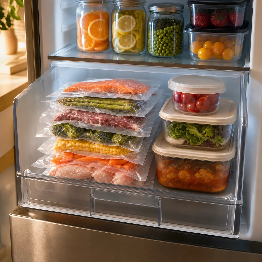 Machine Sous Vide Alimentaire Compacte avec Sacs